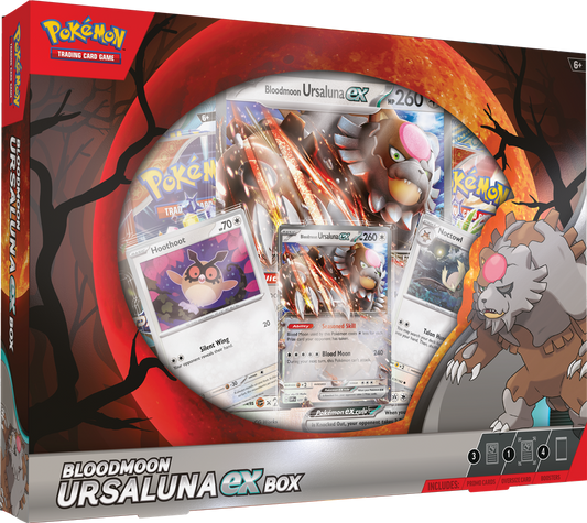 POK TCG Bloodmoon Ursaluna - Ex box