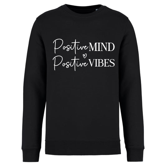 Sweater met ronde hals - 'Positive mind'