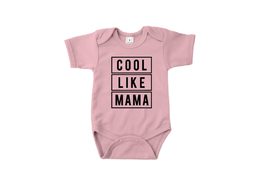 Romper korte mouw - ‘Cool like mama’