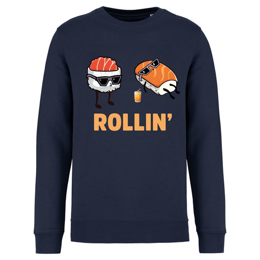 Sweater ronde hals - 'Rollin'